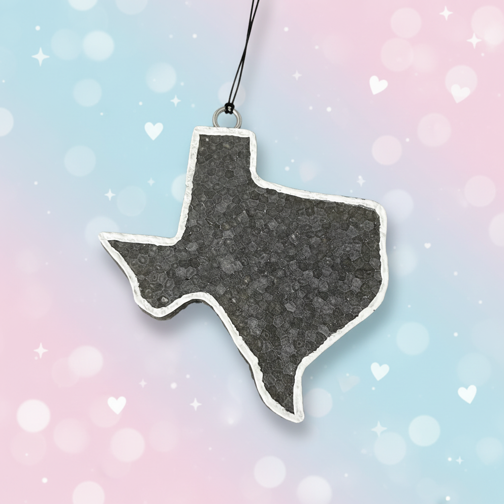 Texas freshie with cute background